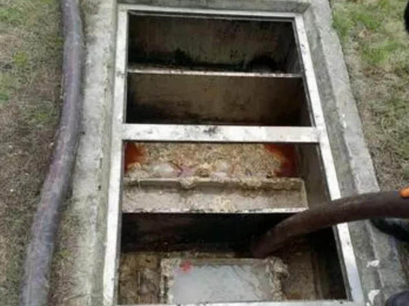颍东隔油池清理